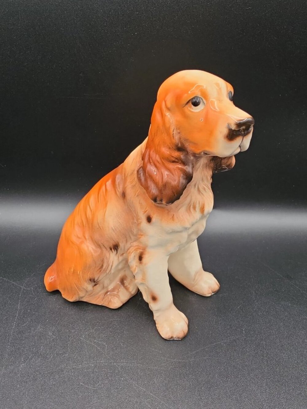 Vtg Cocker Spaniel Dog Figurine Japan